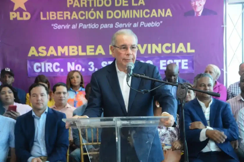 Danilo Medina: "El PLD es duro de matar" y va por la victoria