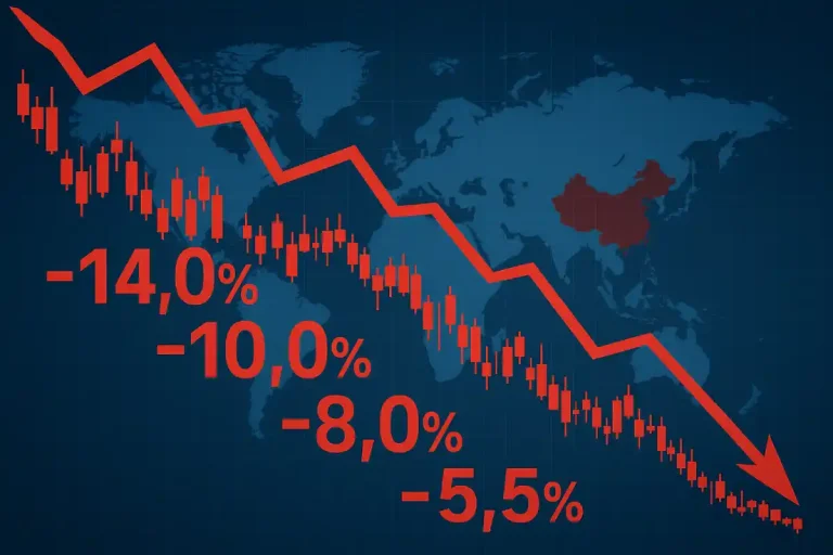 Lunes negro en Asia: Bolsas caen por aranceles de China