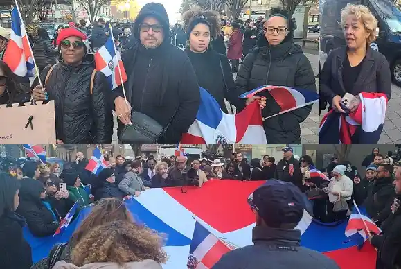 Vigilia en Manhattan por víctimas del derrumbe en Jet Set