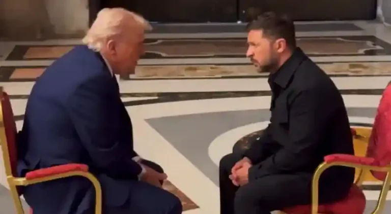 Trump y Zelensky se reúnen al margen del funeral del papa Francisco