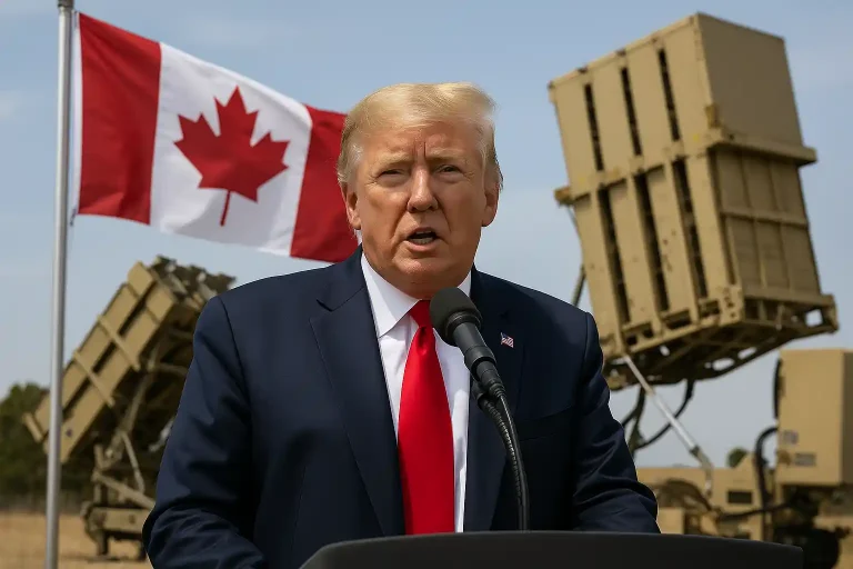 Trump: Canadá debe pagar US$61,000M por Cúpula Dorada