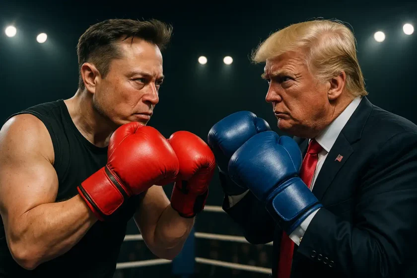Elon Musk vs Donald Trump