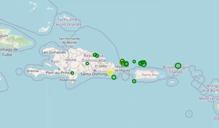 Sismos en República Dominicana: 12 temblores el 30 de junio