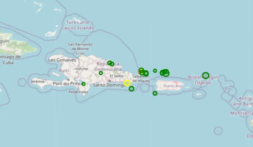 Sismos en República Dominicana: 12 temblores el 30 de junio