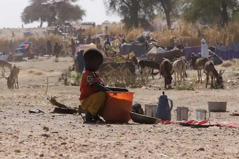 Están "en riesgo de hambruna" 17 zonas sudanesas, según la ONU