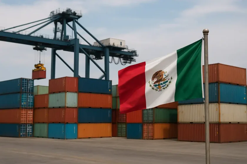 Exportaciones de México acumulan alza del 4,3% entre enero y julio de 2025