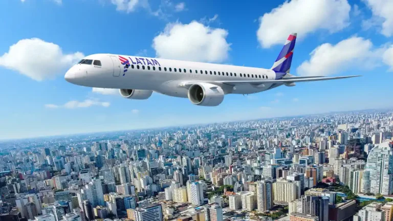 LATAM Airlines anuncia compra de hasta 74 aviones a la fabricante brasileña Embraer