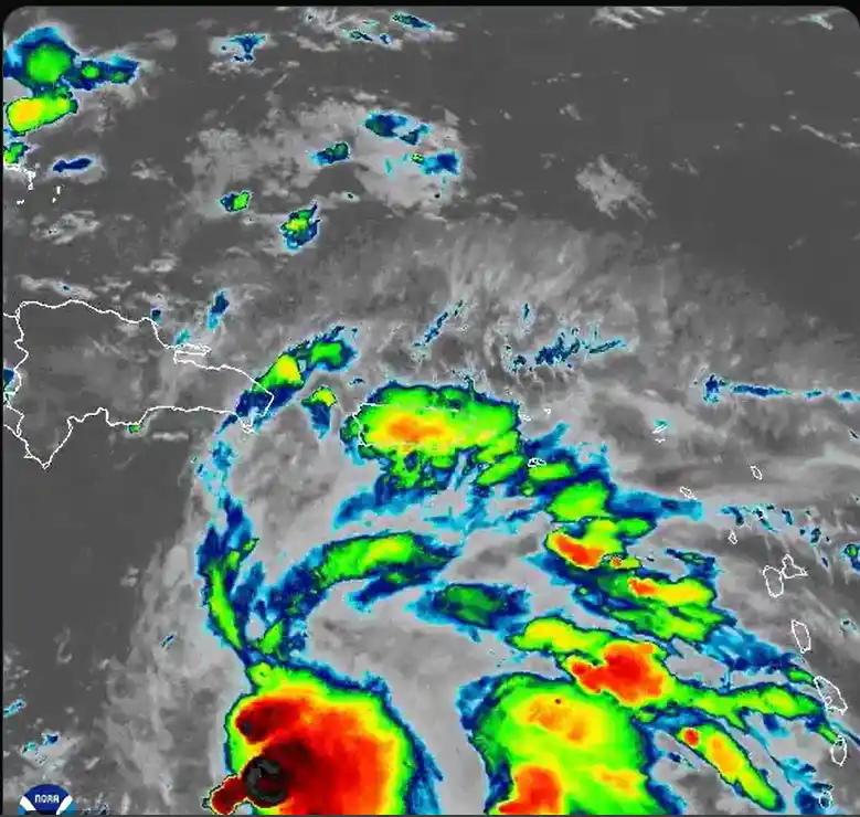 Onda tropical activa provocará fuertes lluvias y alertas en República Dominicana