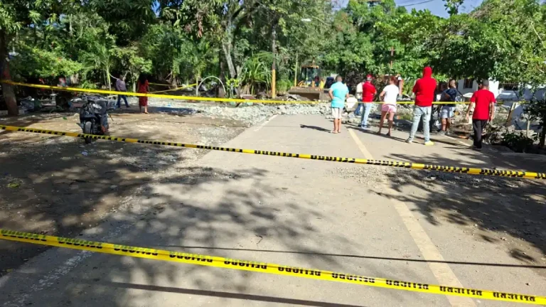 Gobierno asiste emergencia por rotura del acueducto Cibao Central