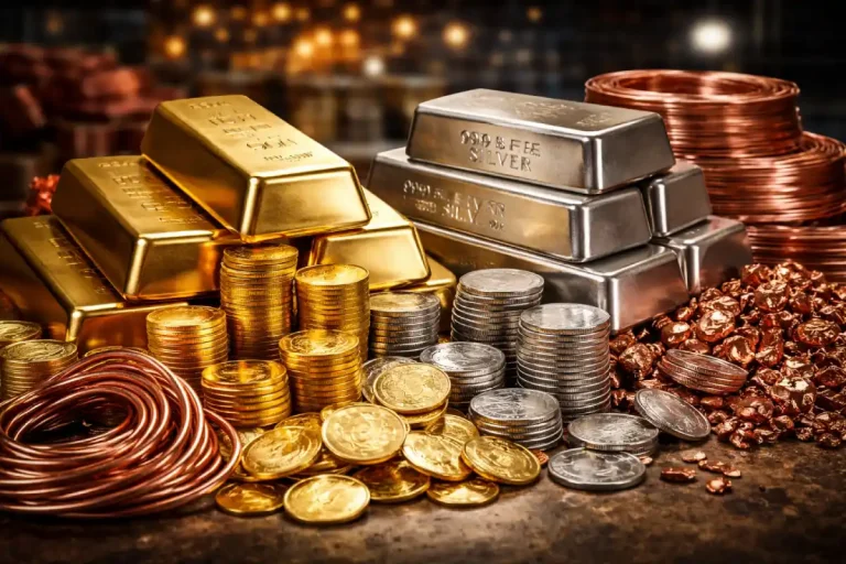 Oro, plata y cobre alcanzan máximos históricos por la incertidumbre
