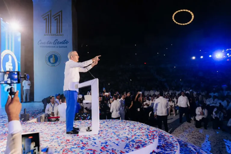 PRM celebra 11 años en Santiago con llamado de Abinader a la unidad