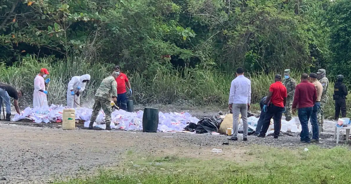 Inacif destruye 8 toneladas de drogas en lo que va de 2026