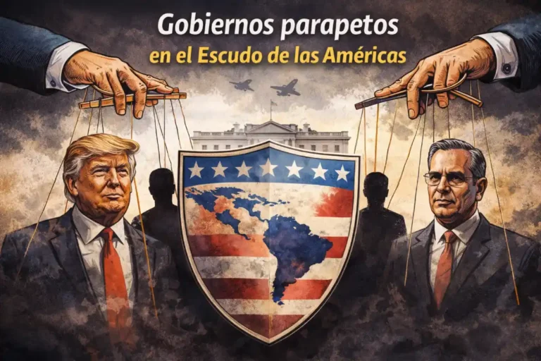 Gobiernos parapetos en el Escudo de las Américas