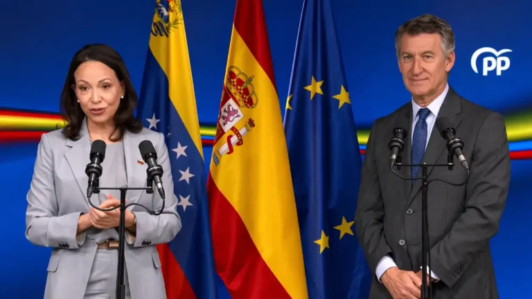 Machado recibe Llave de Oro de Madrid y se reúne con la derecha española