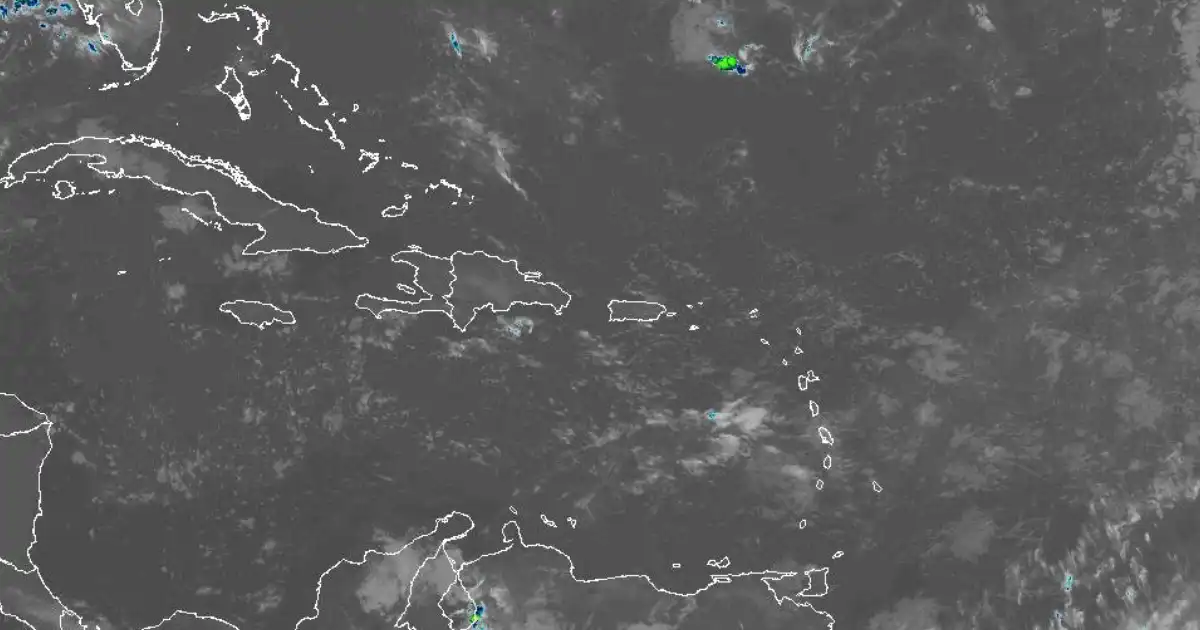 Mapa de alertas meteorológicas por vaguada en República Dominicana este domingo 20 de abril de 2026