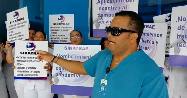 Paro de enfermería en RD: Santiago advierte posible escalada
