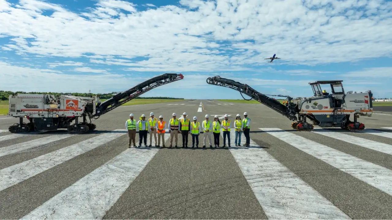 AERODOM rehabilita pista del AILA con US$20M sin suspender vuelos
