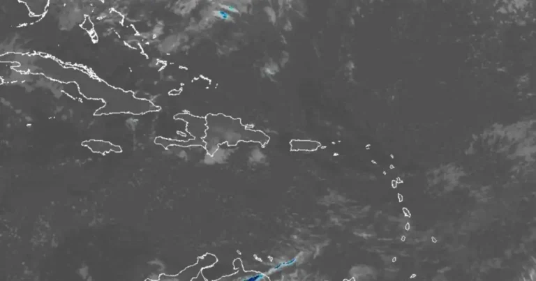 Indomet: vaguada y sistema frontal en RD activan alerta en 6 provincias