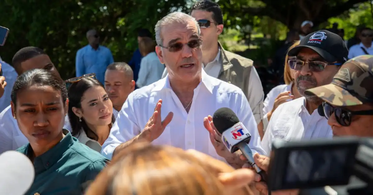Abinader promete créditos a productores del noroeste afectados por lluvias